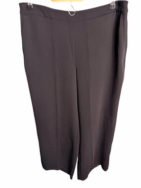 Chico's Wide-Leg Black Ponte Pants